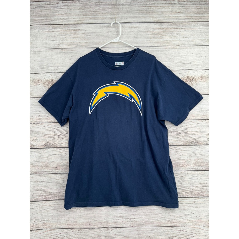 NFL Team Apparel Chargers T-Shirt Men XL Navy Philip Rivers 17 Graphic Tee